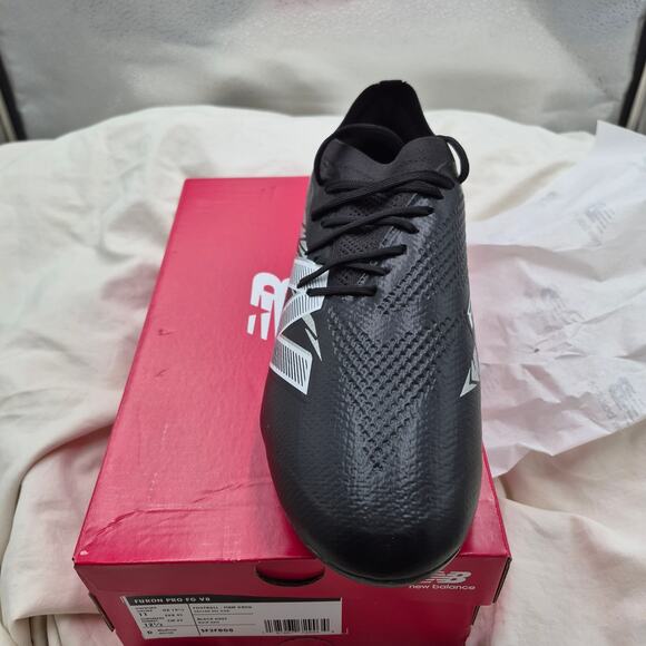 New Balance Unisex Furon Pro FG V8 Soccer Black/Metallic Men 11 M Women 12.5 W main image 2